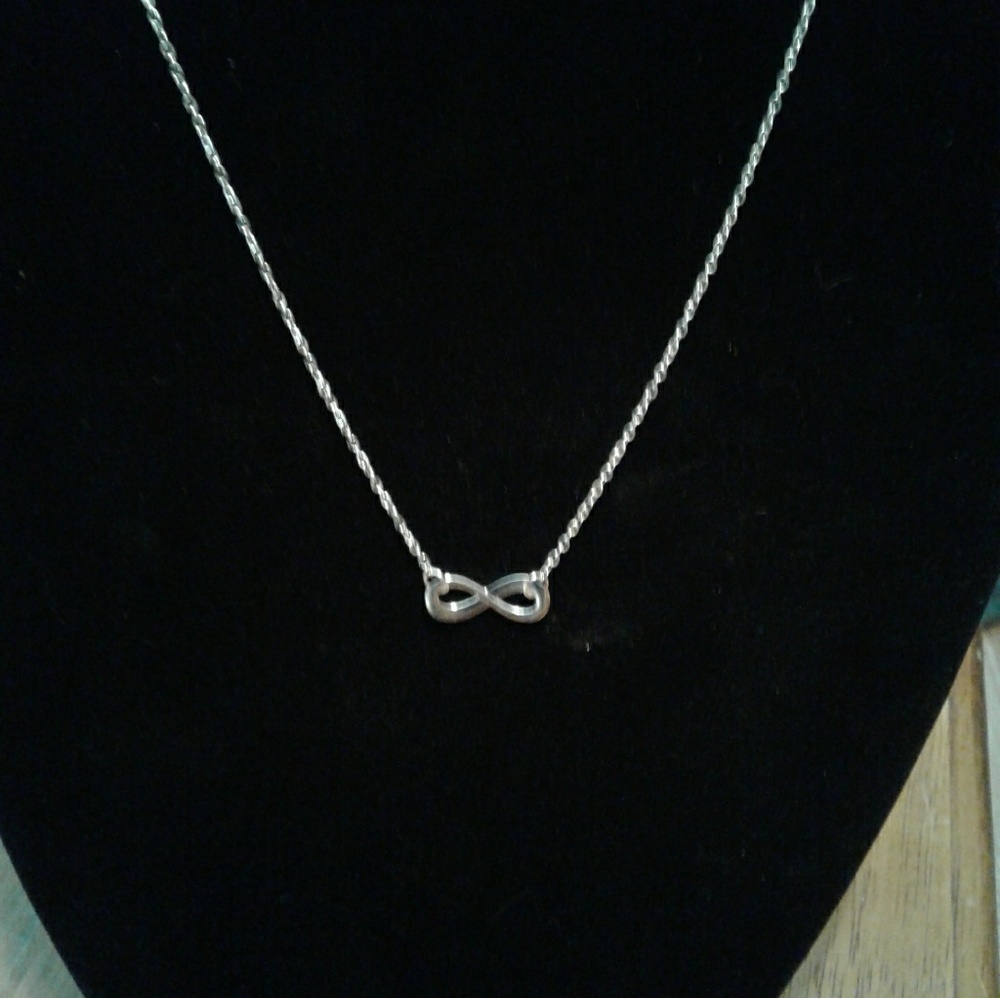 Silver Infinity Necklace